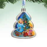 Decorating Tree Mercury Glass Ornament by G. DeBrekht - Christmas Decor - 773029