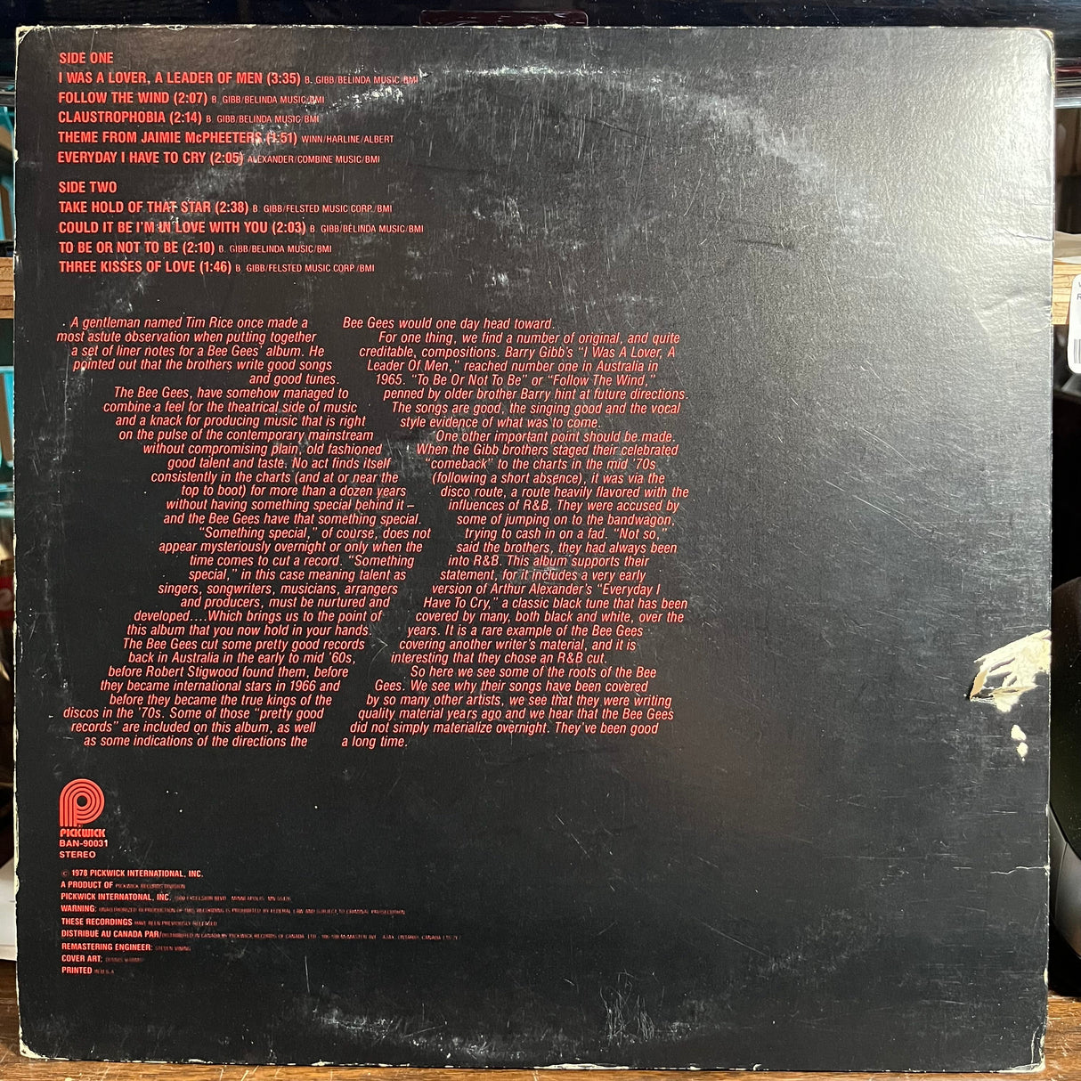 Take Hold Of That Star (VINYL) | Near Mint (NM) Very Good (VG)
