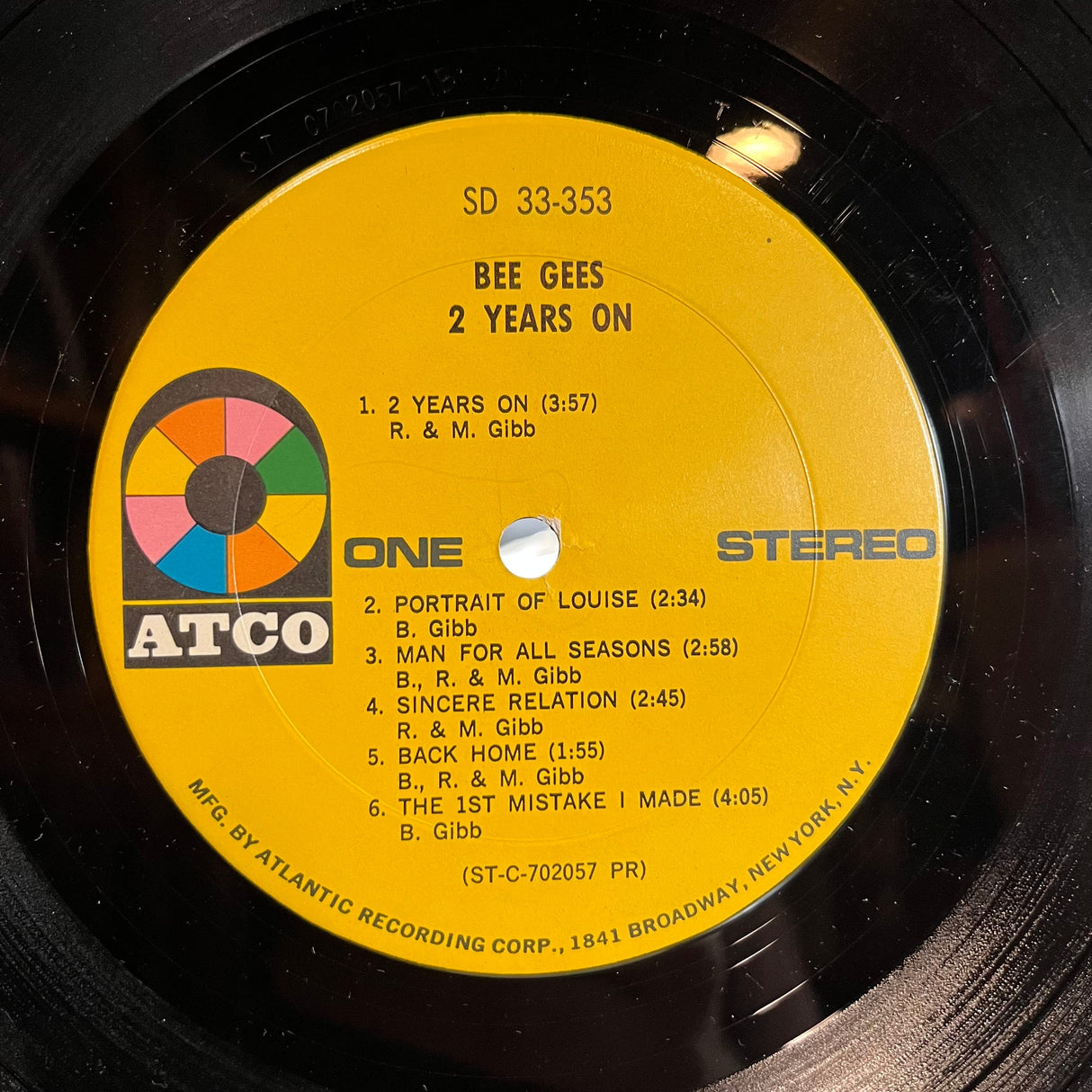 2 años después (VINILO) | Muy bueno plus (VG+) Muy bueno (VG)