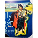 Discover a Rare 1930s Jolly Roger Crate Label from Polk County