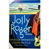 Discover a Rare 1930s Jolly Roger Crate Label from Polk County