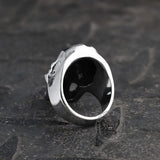 Distorted Soul Stainless Steel Skull Ring