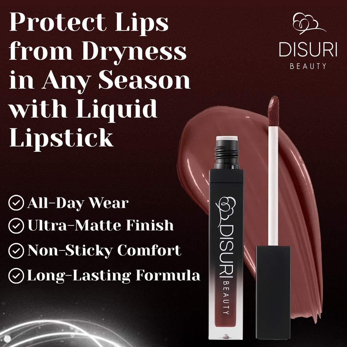 Lápiz labial líquido DISURI Beauty - Delicioso