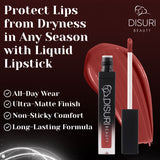 Lápiz labial líquido DISURI Beauty - El diablo con un vestido nuevo