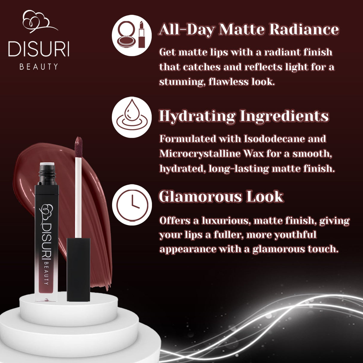 Lápiz labial líquido DISURI Beauty - En mi peor momento