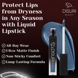 Lápiz labial líquido DISURI Beauty - Blue Ambition