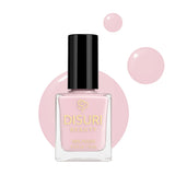 Esmalte de uñas vegano DISURI Beauty – Every Time I Close My Eyes (#EDCAC7 Brillo nude rosa, 15 ml)