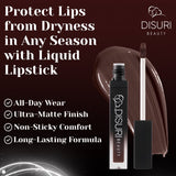 Lápiz labial líquido DISURI Beauty - Moca medianoche