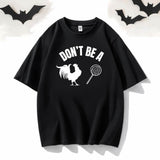 Don't Be A Chicken Lollipop Short Sleeve T-shirt