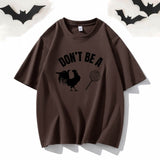 Don't Be A Chicken Lollipop Short Sleeve T-shirt
