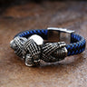 Don't Look Stainless Steel Skull Bracelet