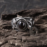 Double-headed Snake Stainless Steel Ring