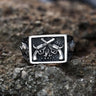 Double Guns Stainless Steel Ring