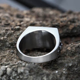 Double Guns Stainless Steel Ring