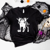 Double Head Lamb Short Sleeve T-shirt