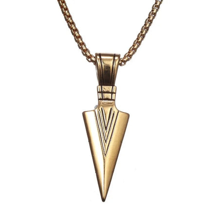 Arrow Head Pendant Long Chain Necklaces - Lootquake