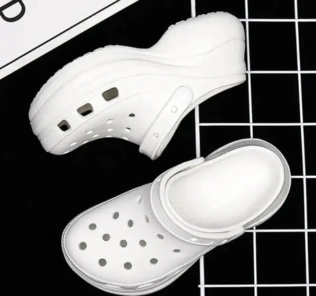 Thick-Soled Daddy Shoes - Retro Beach Hole Shoes - Lootquake