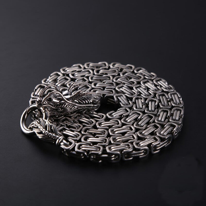 Dragon Bones Stainless Steel Bracelet Whip