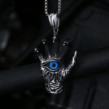 Dragon Claw Blue Evil Eye Pendant