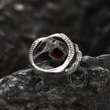 Dragon's Treasure Stainless Steel Ring