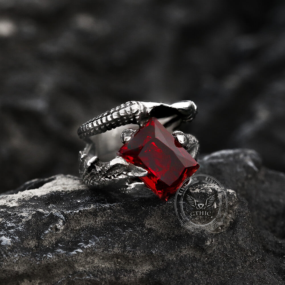 Dragon's Treasure Stainless Steel Ring