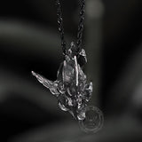 Dragon Skull Stainless Steel Pendant