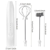 1 Milk Frother With Stand Handheld Frothing Electric Whisk With ; Speed Blender; Milk Froth; Mini Blender And Coffee Blender Froth Smoothie; Latte;