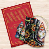 Adornos de madera con diseño de botas de verano de Jamie Mills-Price Love Kids Family Decor - 8611062-3-MP