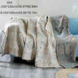 Serviette de canapé polyvalente toutes saisons - Réversible, lavable en machine, parfaite pour le camping et les cadeaux