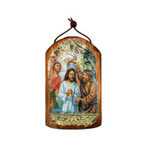Christening Religious Christian Sacred Icon Ornament - Inspirational Icon Decor - 87043