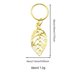XINGX Lightning Shell Hair Ring with Small Pendant