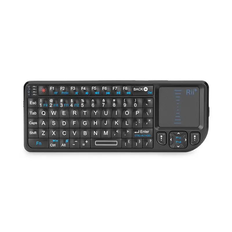 Mini Wireless Keyboard with Backlight Laser Pointer Multimedia for TV Computer - Lootquake