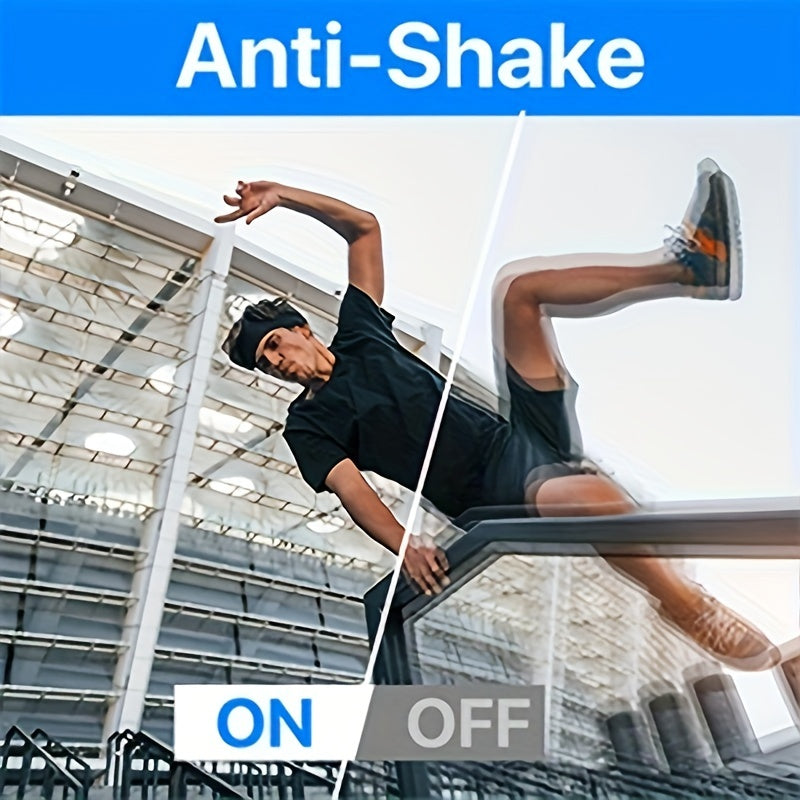 Cámara de video digital Nicamery de 3.0 pulgadas con pantalla táctil capacitiva giratoria de 270 grados, 48 MP, zoom digital de 16x, compatible con Wi-Fi, HD, estabilización de seis ejes, control remoto y dos baterías de 2000 mAh.