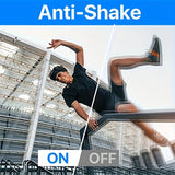 Cámara de video digital Nicamery de 3.0 pulgadas con pantalla táctil capacitiva giratoria de 270 grados, 48 MP, zoom digital de 16x, compatible con Wi-Fi, HD, estabilización de seis ejes, control remoto y dos baterías de 2000 mAh.