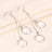 Temperament Entry Lux Nordic Fashion Eardrops - Lootquake