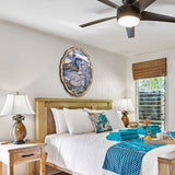 Faro de nutria Starlight, colgador de pared de J. Bergsma - Decoración costera de vida marina - 8591572W-JB