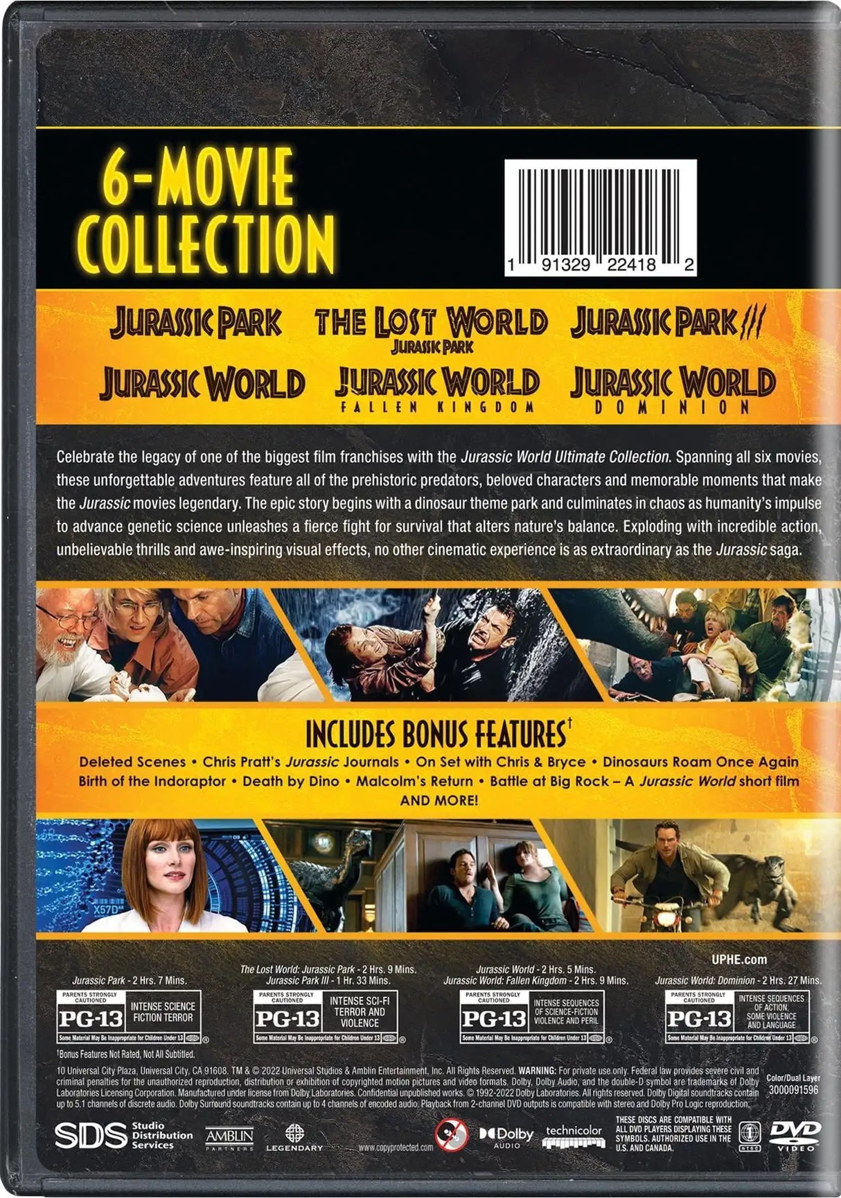 Jurassic World Ultimate Collection (DVD) (Standard) - Lootquake