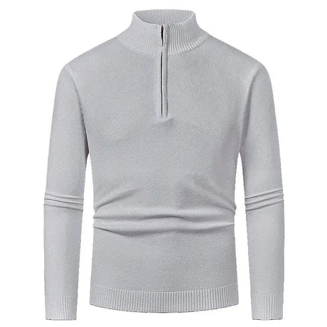Fashion Trend Half Zipper Sweater - Lootquake