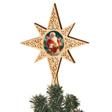Enchanted Santa Tree Topper by D. Gelsinger - Christmas Decor - 89485-DG