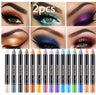 Pearlescent Silkworm Eyeshadow Pen: Waterproof, Long-Lasting, 15 Colors
