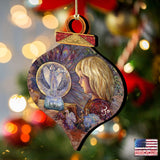 Fairy Wooden Ornaments by Josephine Wall - Christmas Decor - 845619-JW