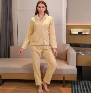 Women's Velvet Pajama Set - Lootquake