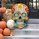 Decoración navideña de calavera de azúcar para puerta de G. DeBrekht - Decoración de Halloween - 8652793H