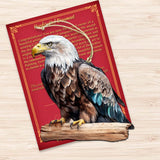 Bald Eagle Wooden Ornaments by G.Debrekht - Wildlife Holiday Decor - 8710101-2