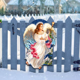 Angel of the Light Nativity Door Decor by D. Gelsinger - Nativity Holiday Decor - 8461036H-1322