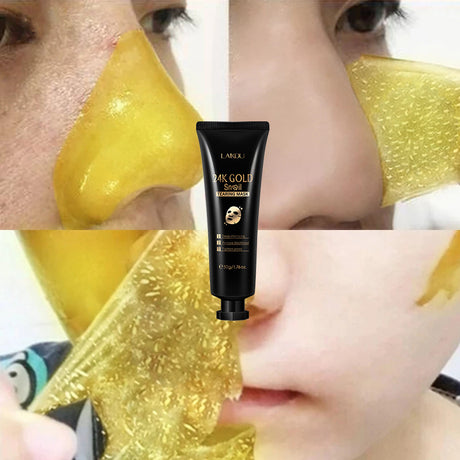 Gold Foil Snail Tear-Off Mask Hydrating - Lootquake