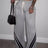 Women's Solid Color Lace Up Loose And Fashionable Casual Sports Pants - Lootquake