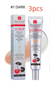 Moisturizing Correcting CC Cream Waterproof Anti-sweat Makeup Before Concealer Lasting Women Makeup Protect Skin Erborian Make - Lootquake