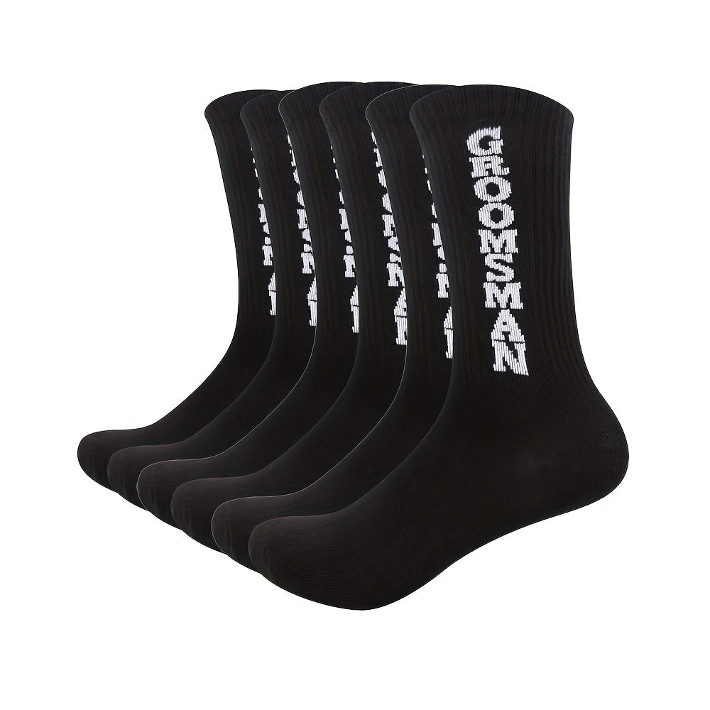 1 par/3 pares de calcetines de algodón para padrinos de boda, calcetines negros para novios, regalos para bodas, calcetines de regalo para padrinos de boda