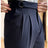 Italian Neapolitan Business Casual High Waisted Straight Leg Trousers - Lootquake